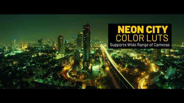 Neon City LUTs - VideoHive 39146274