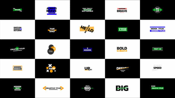 Big Titles Mogrt - VideoHive 49762125