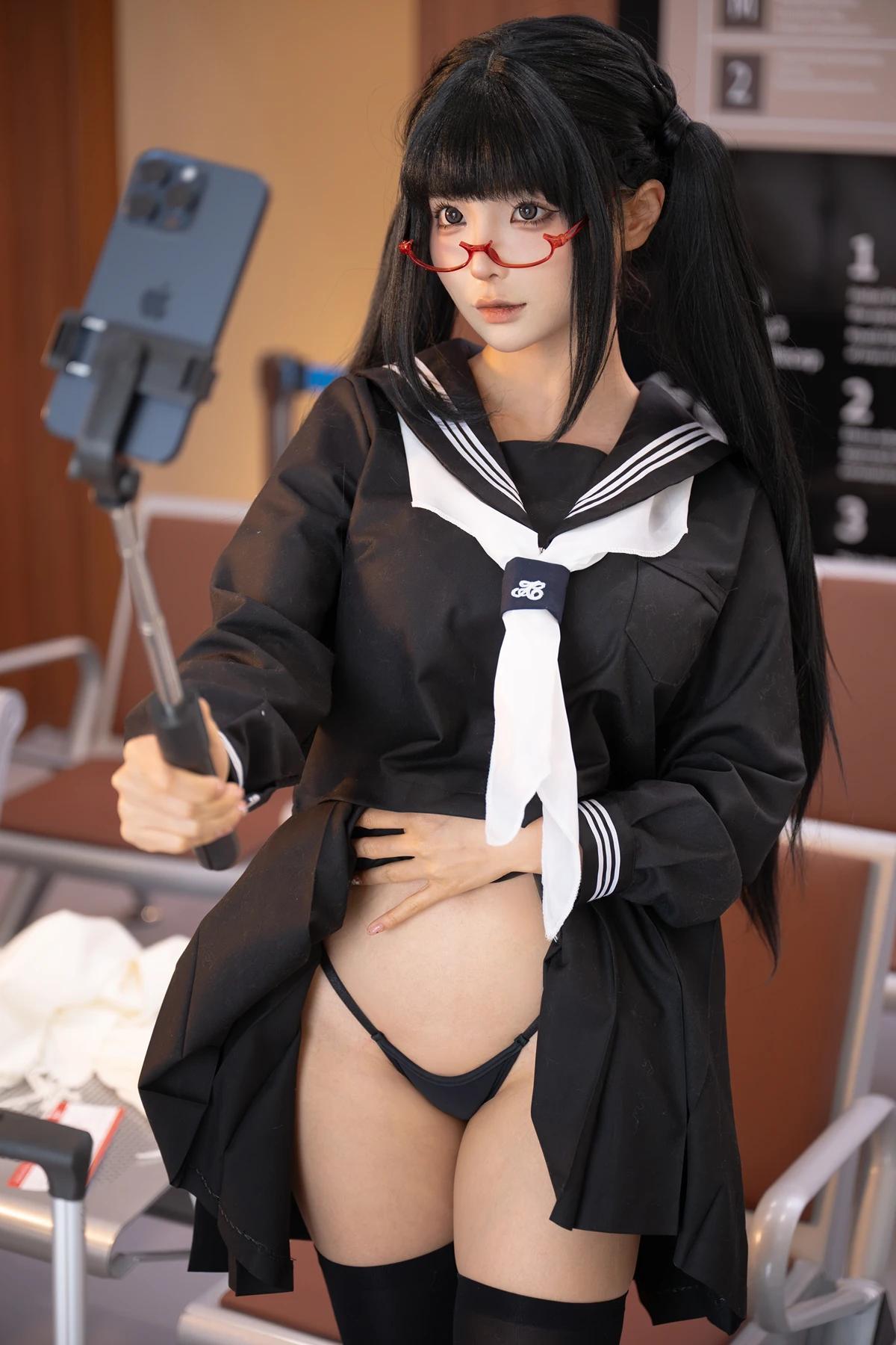Cosplay 蠢沫沫Chunmomo – 黄推博主的秘密 A Set.01(10)