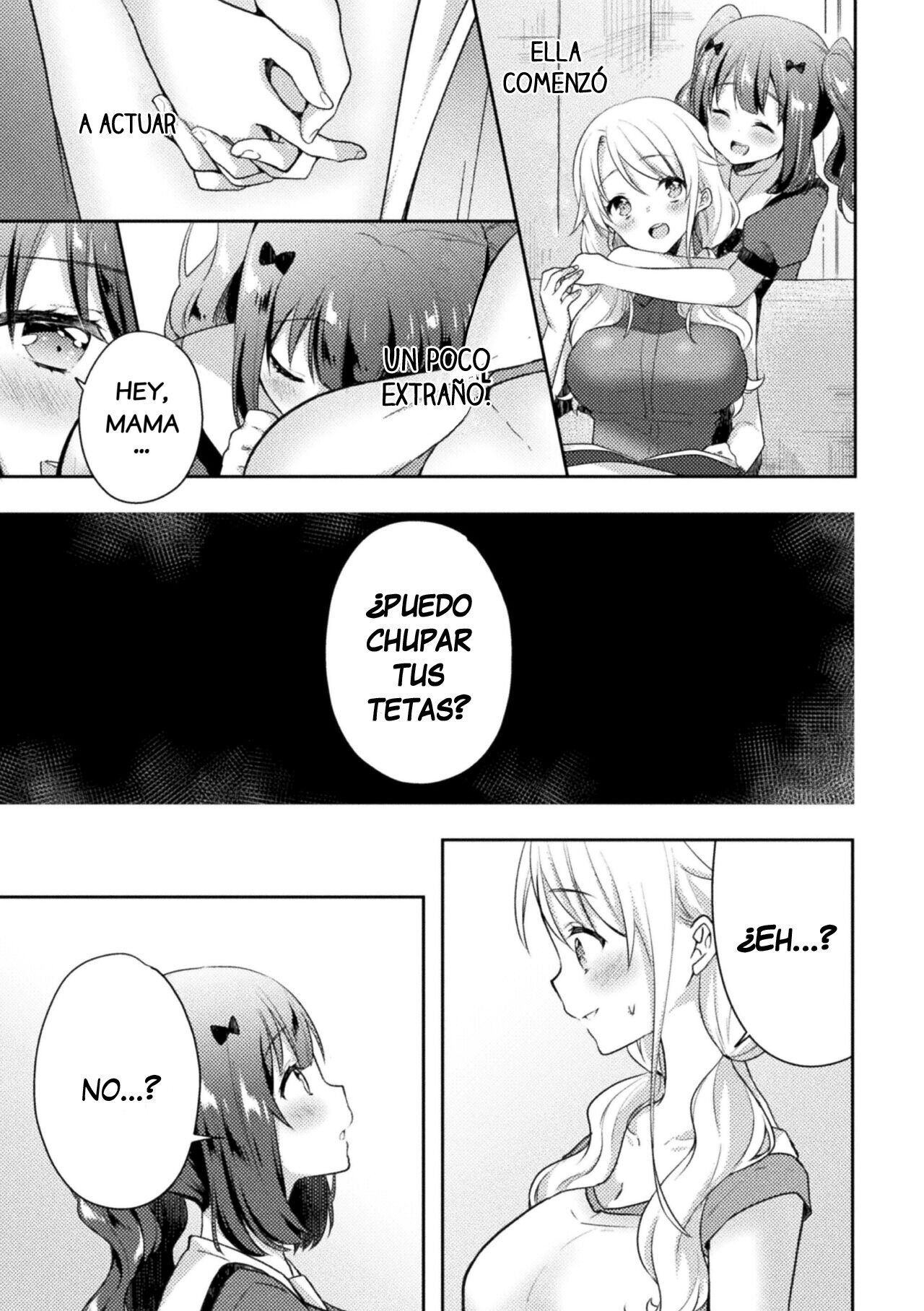 [Kuune Rin] Negaigoto (2D Comic Magazine Mamakatsu Yuri Ecchi Vol. 1) [Spanish] [Digital]