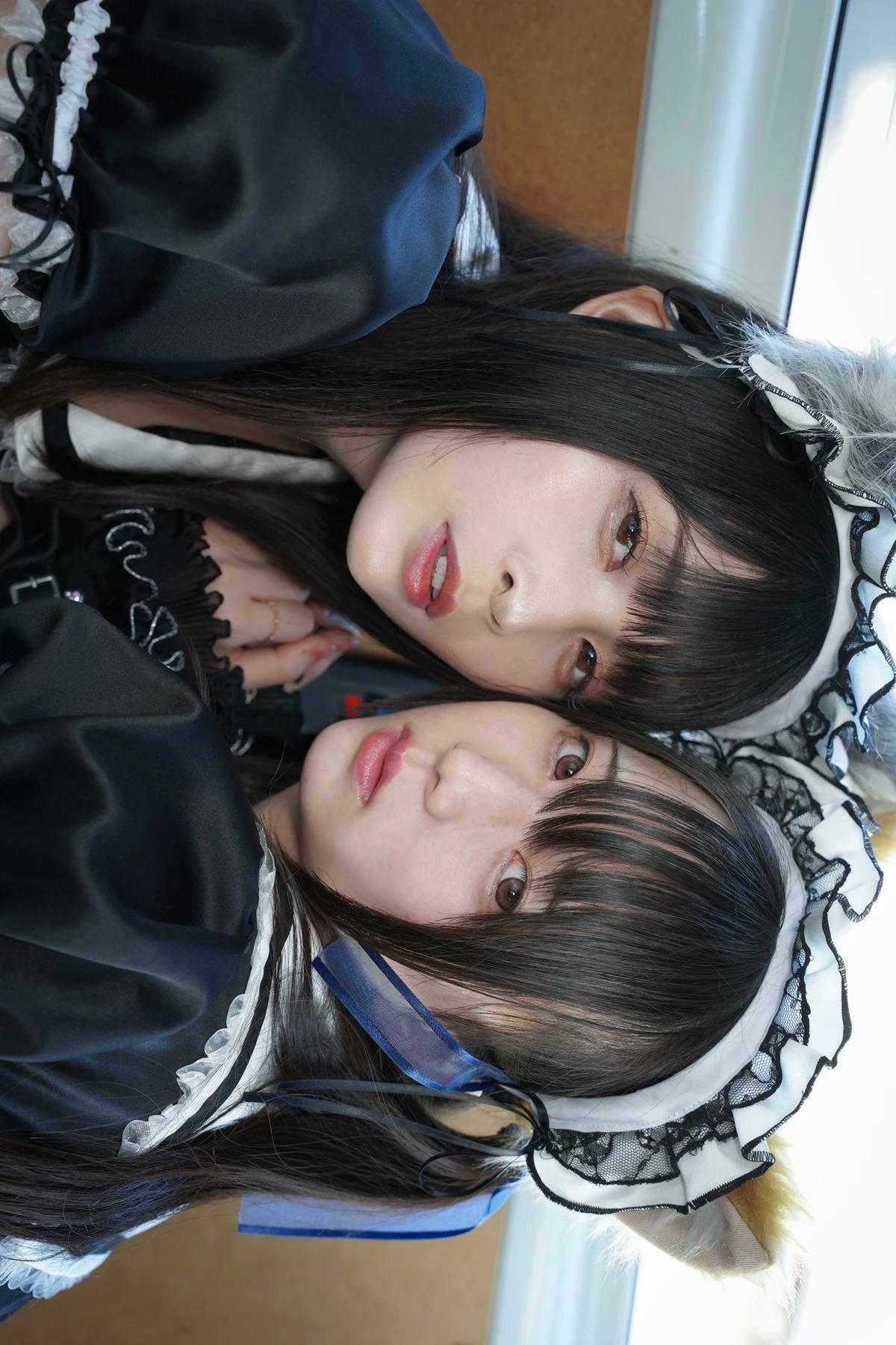 Sui Utatane うたたね翠, Mizuna Shione 水那しおね, 写真集 「野生のメイドがあらわれた！」 Set.04(53)