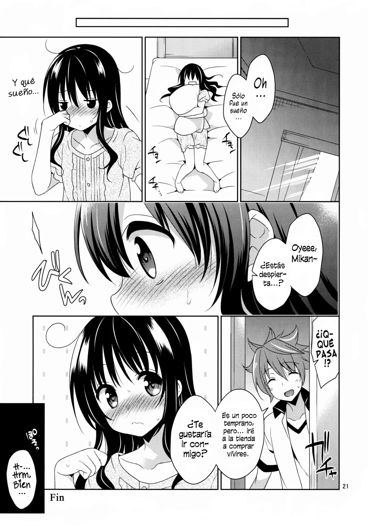 Mikan to Rito no Elevator Panic - Panico en el ascensor con Rito y Mikan - Narusawa Sora - 19