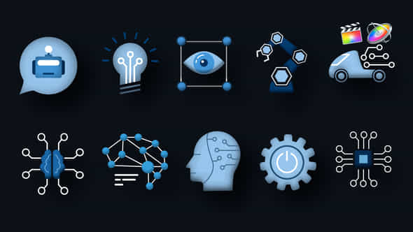 Ai Icons Pack - VideoHive 43050576