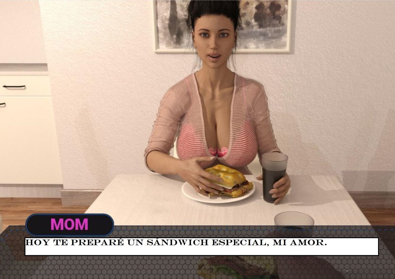 [lewdlab] Mother, burning desire #1 [Spanish] [Mexicano AnonimoPoringa]