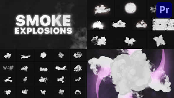 Smoke Explosions for - VideoHive 43216629