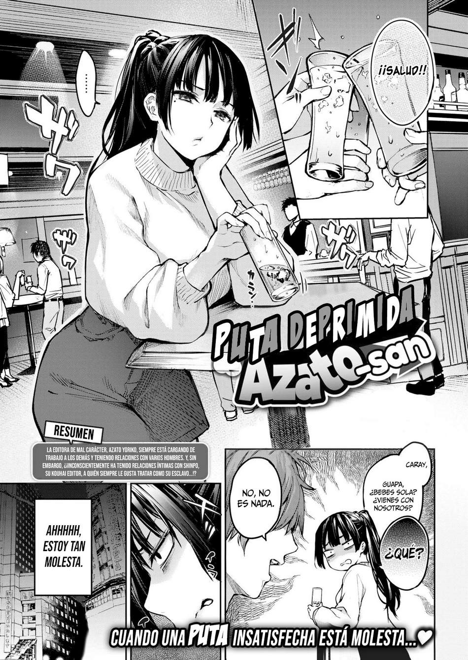 Puta Deprimida Azato-san - Page #1