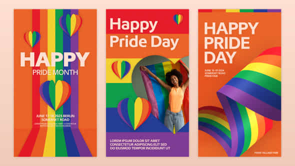 Pride Day Stories - VideoHive 45551828