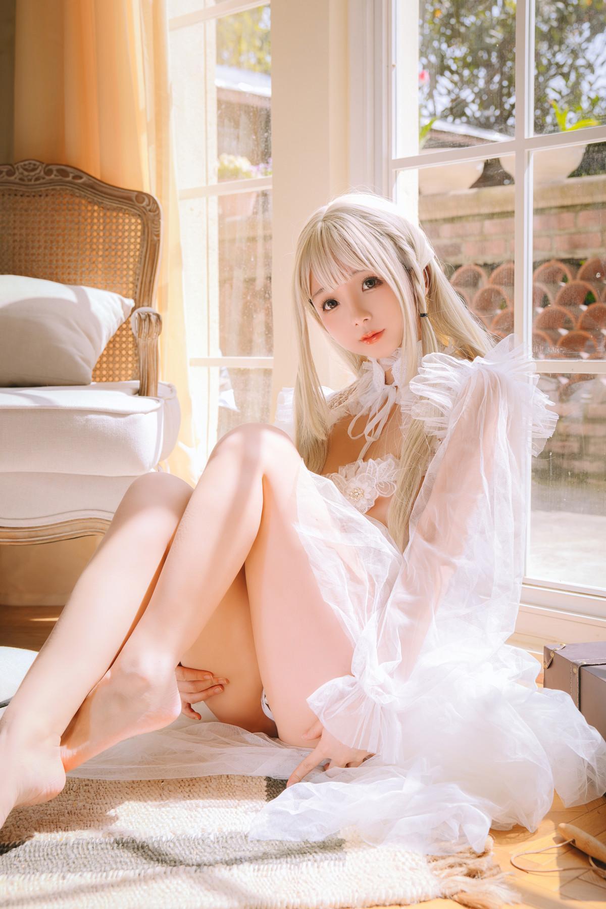 Cosplay Rinaijiao日奈娇 白纱衣 Set.01(22)