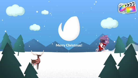 Christmas Logo for - VideoHive 35249460
