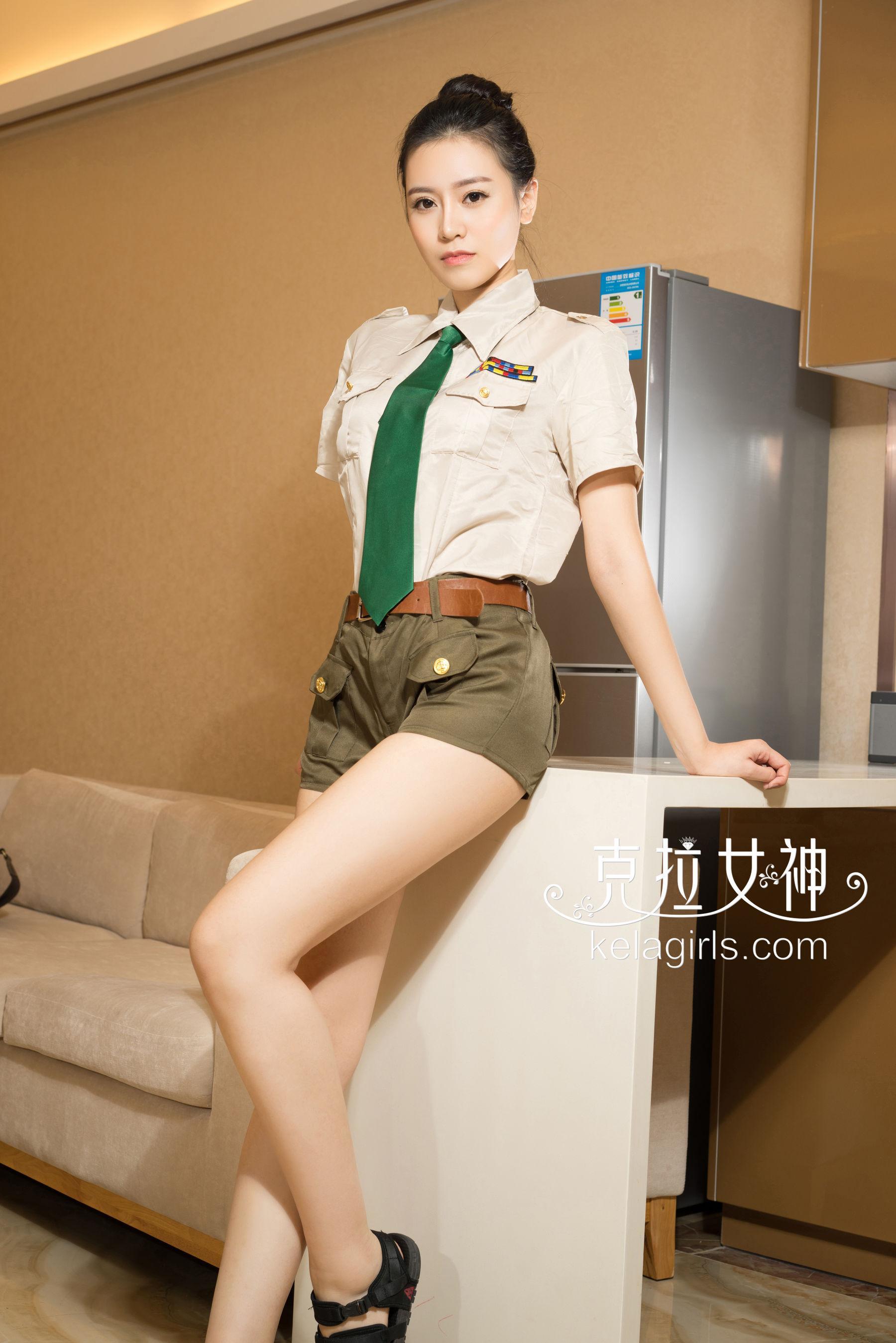 夏彤《英姿飒爽》 [克拉女神] 写真集(3)