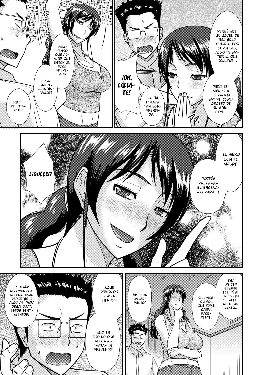 [Hatakeyama Tohya] Haha Shimai Donburi  Revolcándome con mi madre y su hermana (Haha ga Onna ni Naru Tokoro) [Spanish] [Hellsing Scans] [Digital]