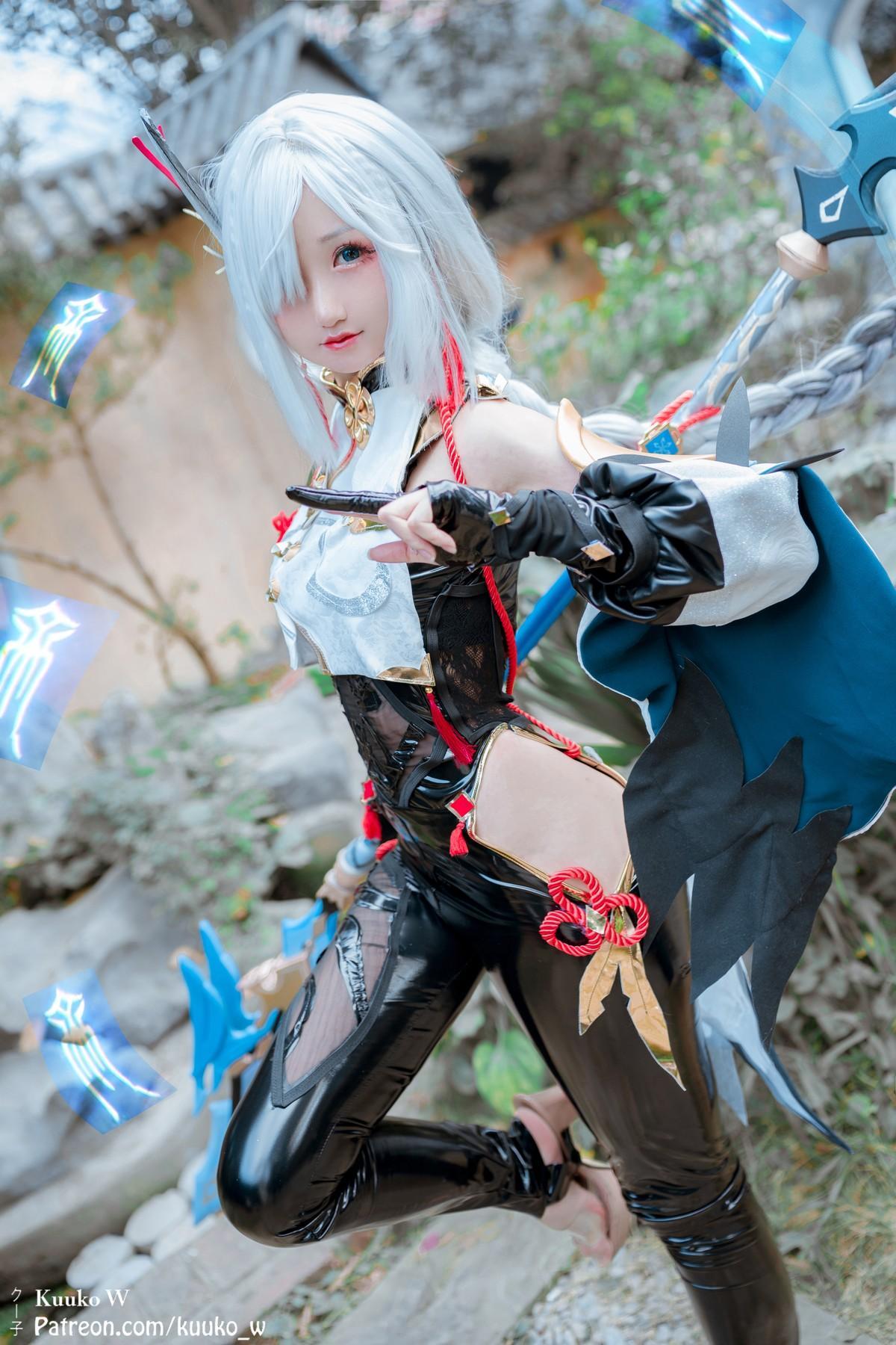 Cosplay KuukoW クー子 Shenhe 申鹤(3)