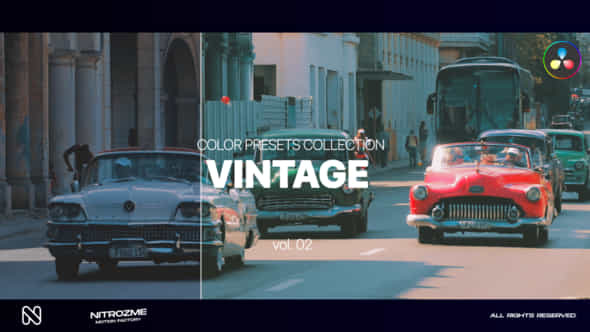 Vintage LUT Collection - VideoHive 46156400
