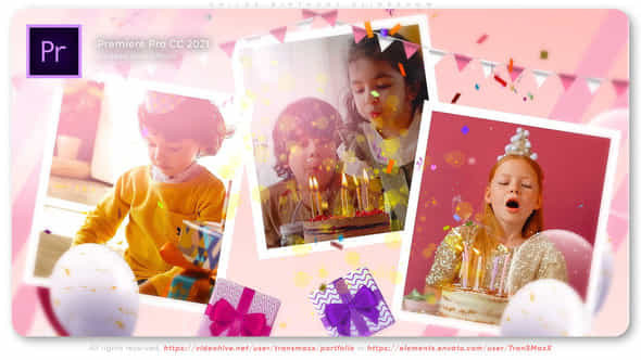 Childs Birthday Slideshow - VideoHive 46318212