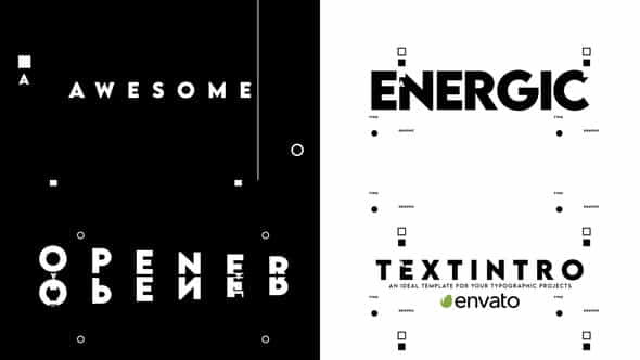 Dynamic Text Intro - VideoHive 39135705