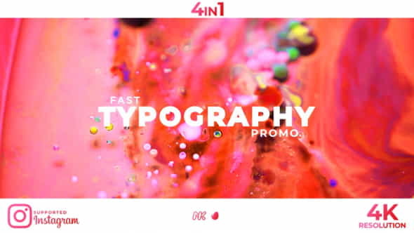 Stomp Typography Promo - VideoHive 27011691