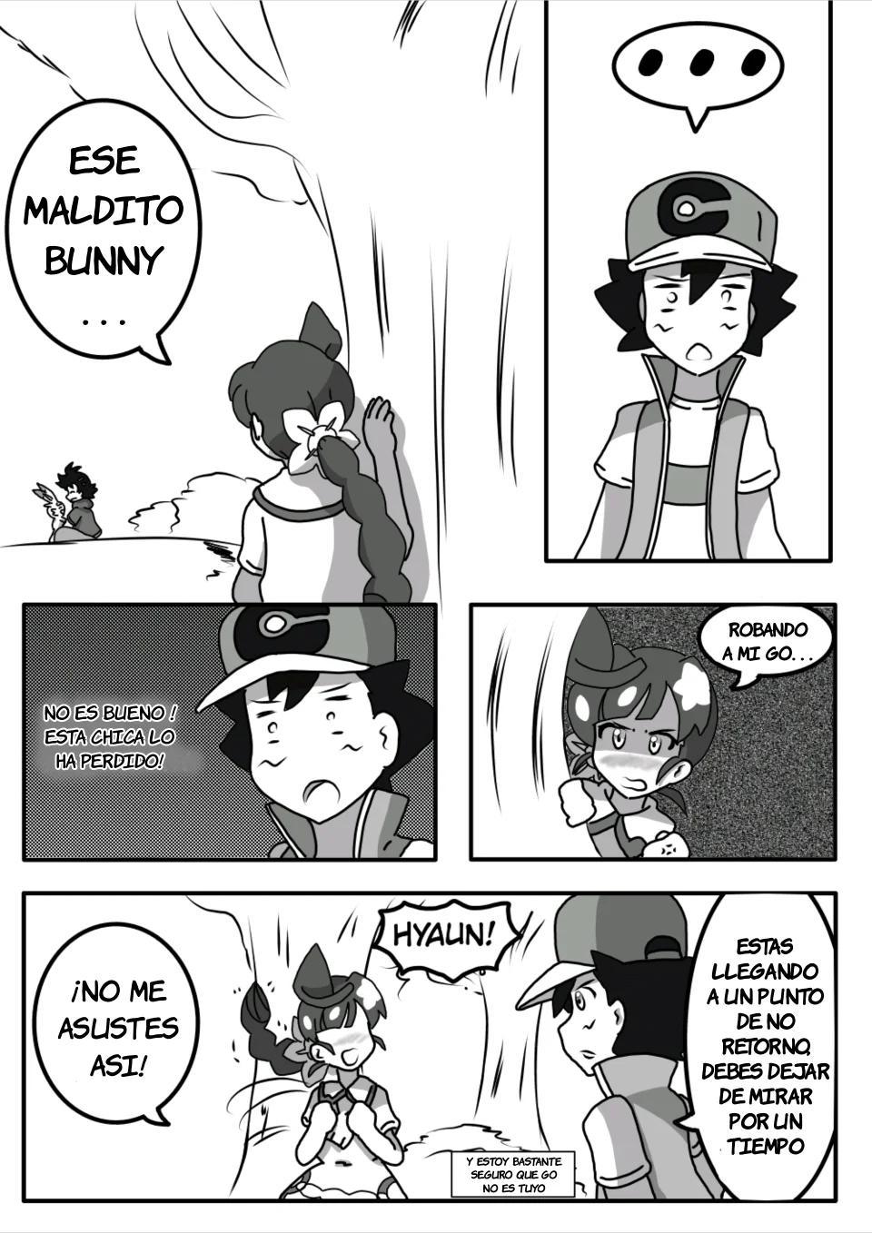 Una historia de amor en Kalos - Charla diaria de Ash y Chloe 5 - 1