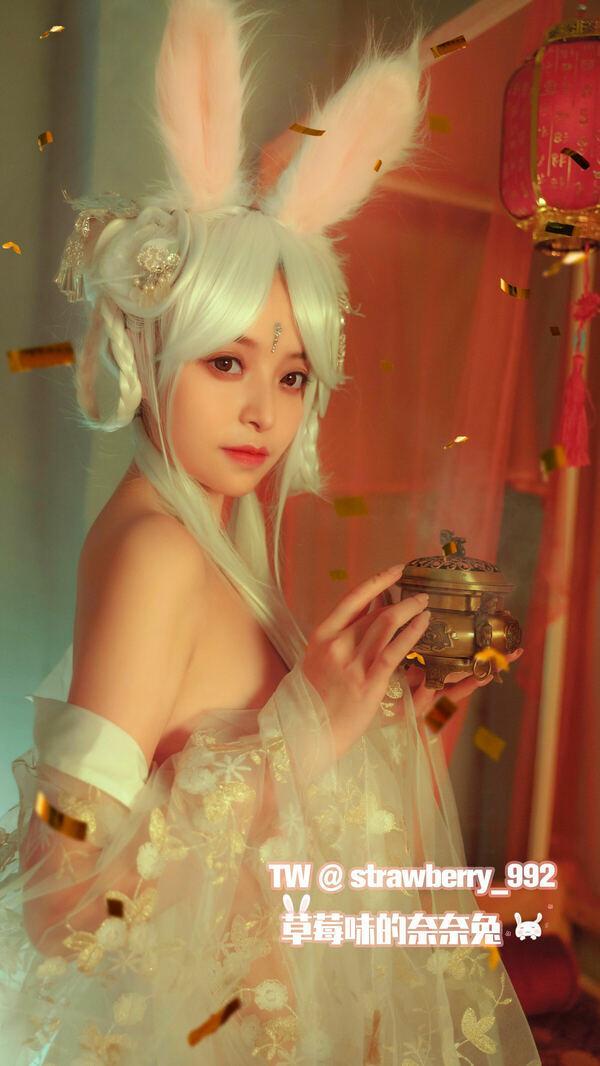 国模人体 草莓味的奈奈兔《幻之典雅兔》