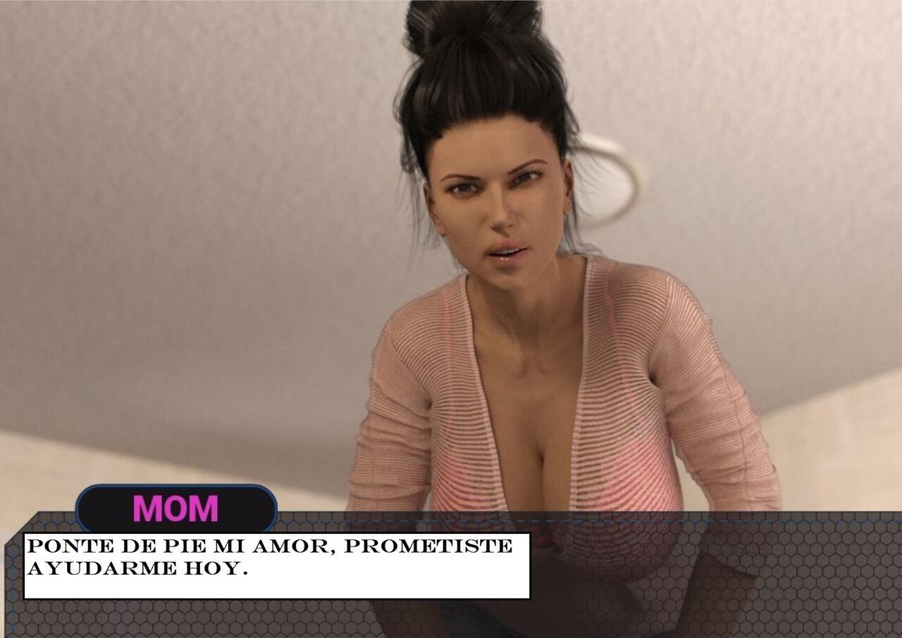 [lewdlab] Mother, burning desire #1 [Spanish] [Mexicano AnonimoPoringa]