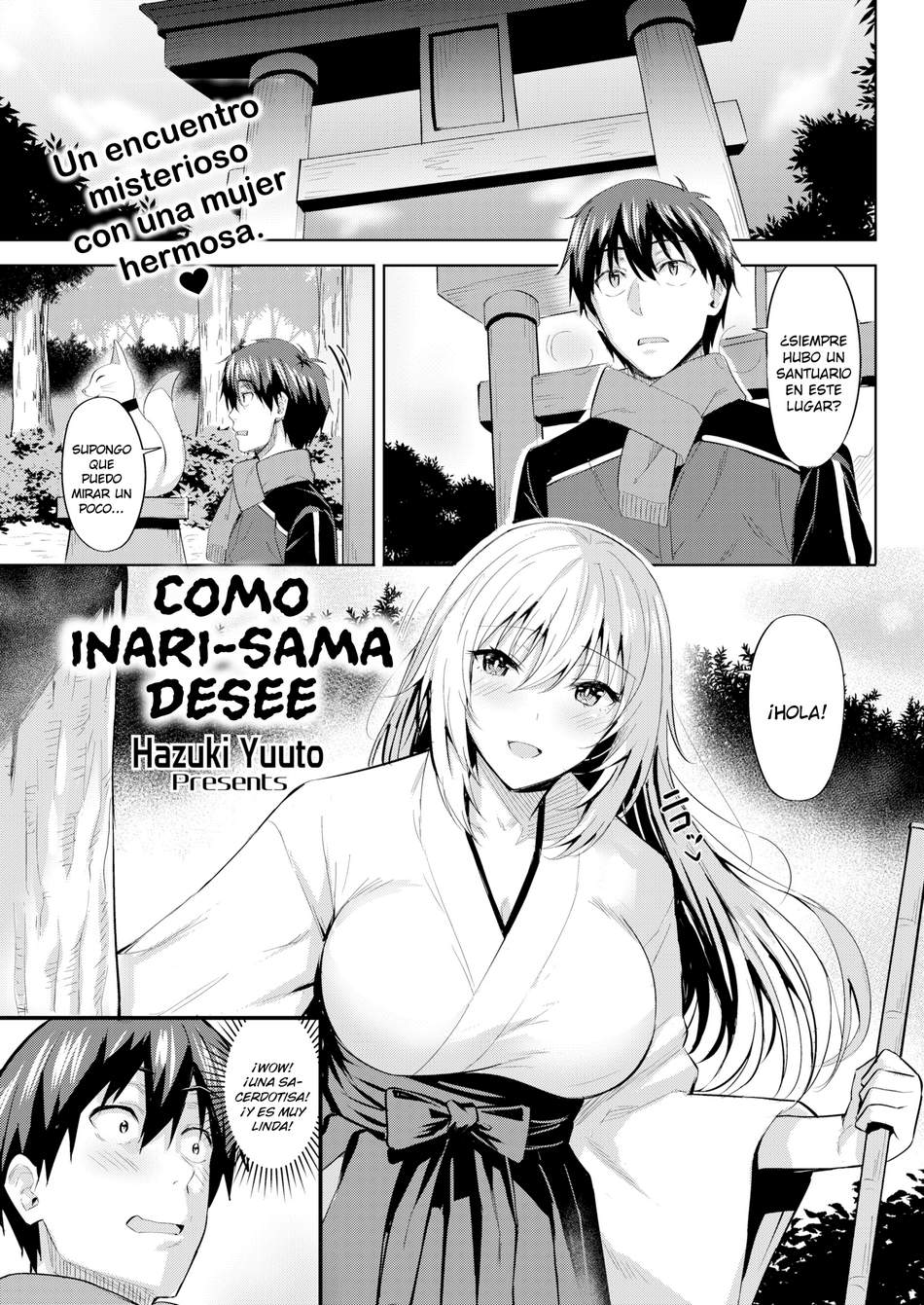 Como Inari-sama desee - Page #1