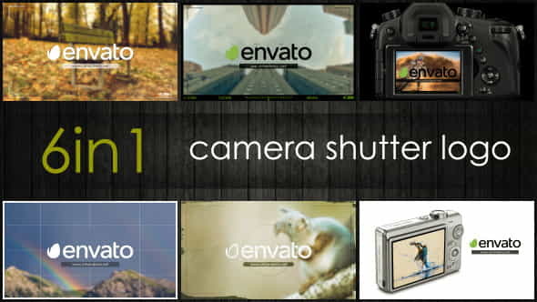 Camera Shutter Logo - VideoHive 11147526