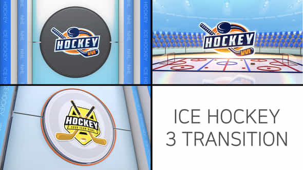 Ice Hockey Logo - VideoHive 48286573