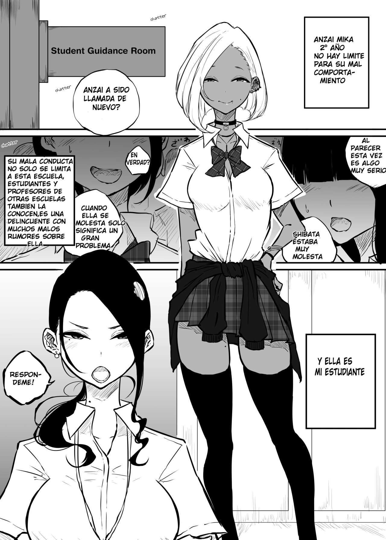 Sparta Sensei ga Oshiego no Bitch Gal 01 - 2