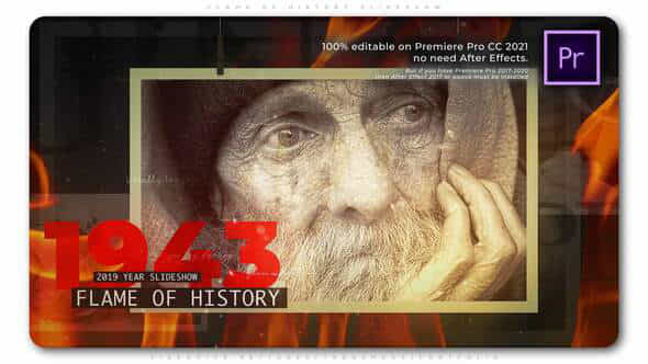 Flame of History - VideoHive 33627961