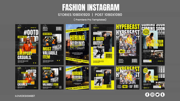 Fashion Instagram - VideoHive 46709776