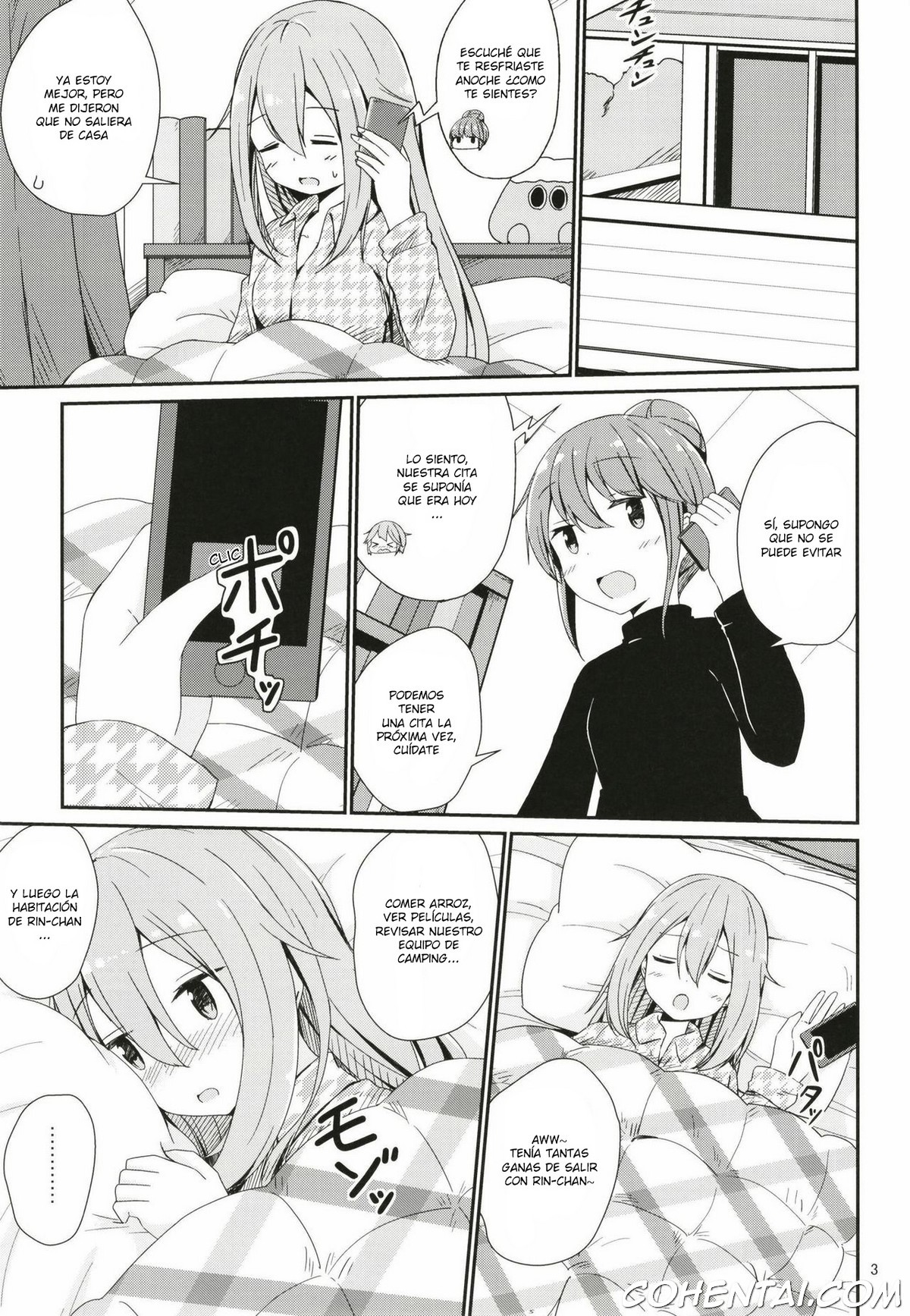 Watashi no Kawaii Nadeshiko (Yuru Camp) xxx comics manga porno doujin hentai español sexo 