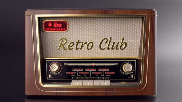 The Retro Radio - Title - VideoHive 28485467