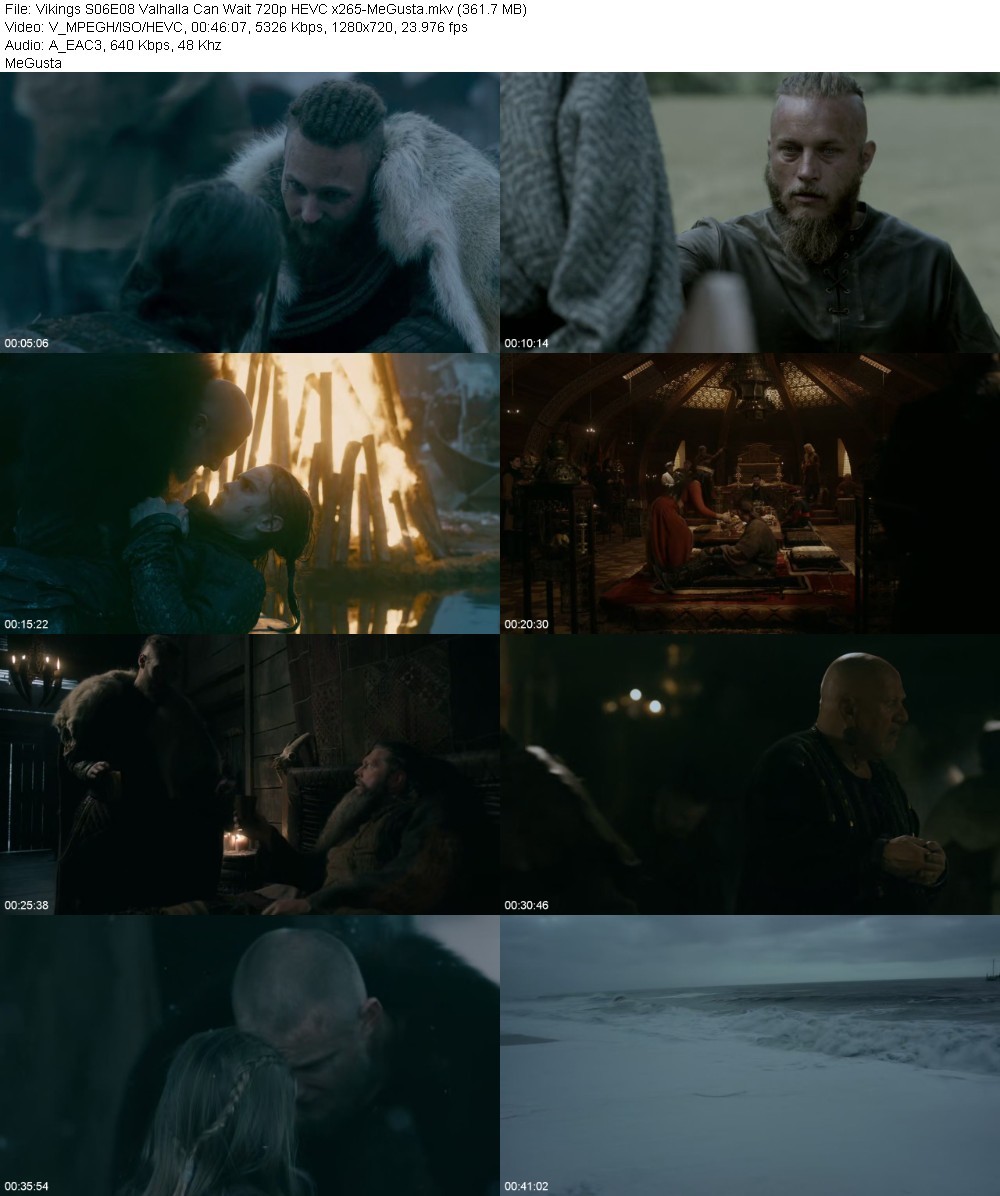 Vikings S06E08 Valhalla Can Wait 720p HEVC x265-MeGusta