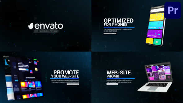 Web Site Promo Premiere Pro Mogrt - VideoHive 50754893