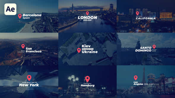 Location Titles - VideoHive 57109206