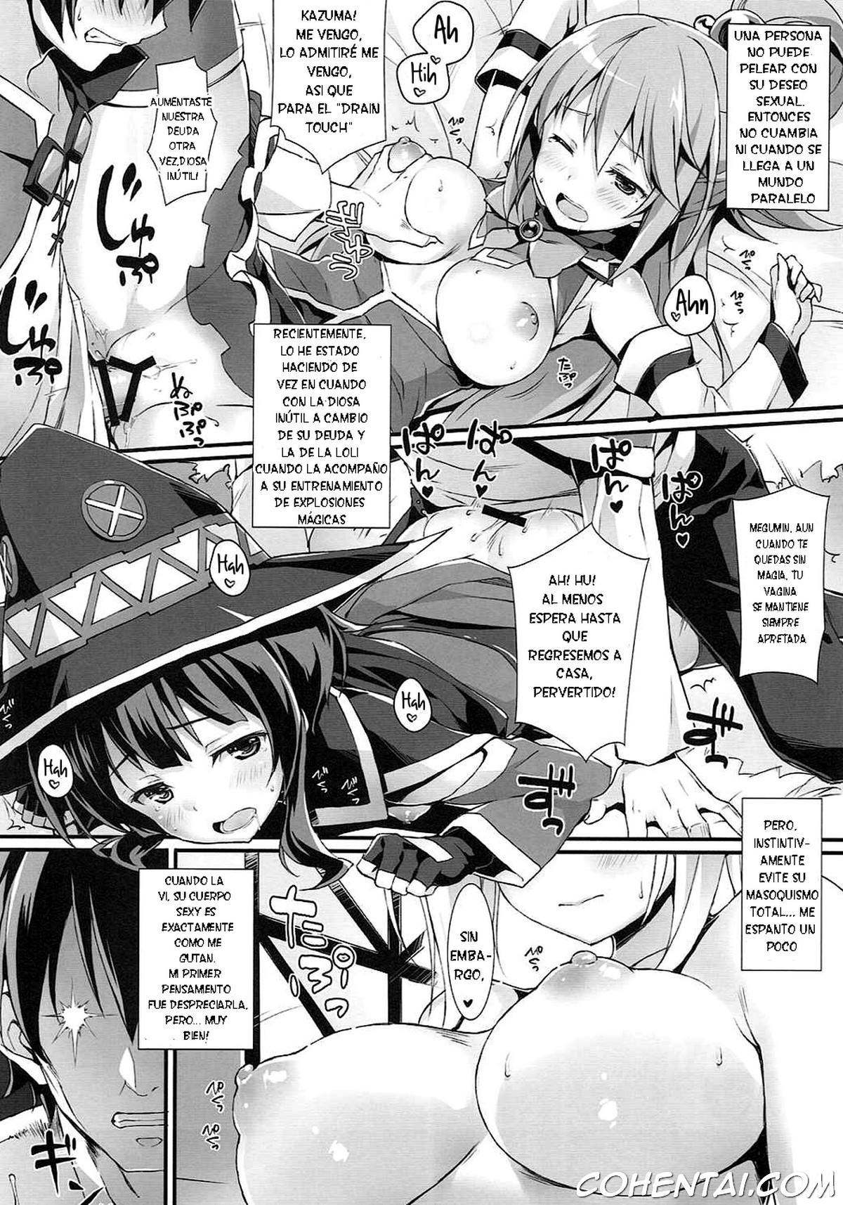 Kono Kawaisou na Crusader ni Kyuusai o! (Kono Subarashii Sekai ni Syukufuku o!) xxx comics manga porno doujin hentai español sexo 