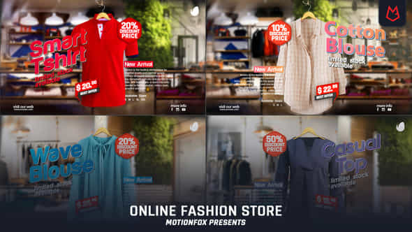 Online Fashion Store - VideoHive 24509725
