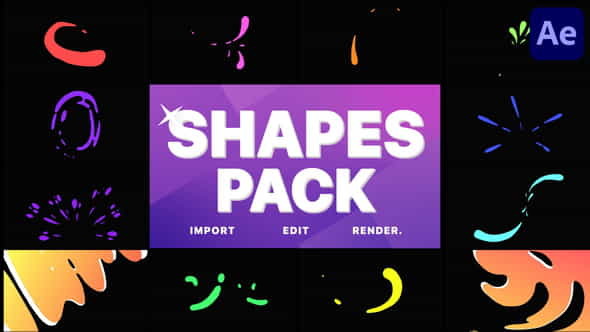 Liquid Shapes Pack | After - VideoHive 31462028