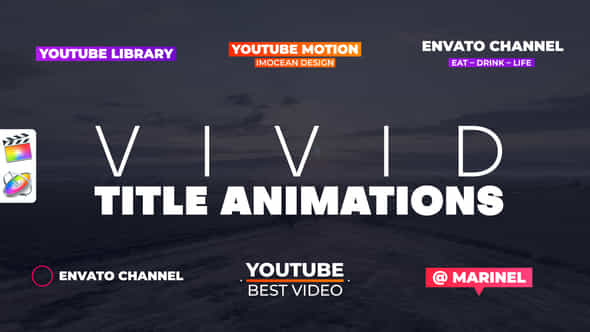 Vivid Title Animations - VideoHive 45823301