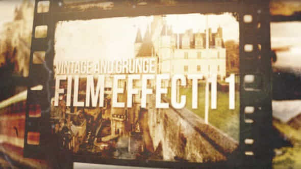 Vintage And Grunge Film Effect 11 - VideoHive 9638970