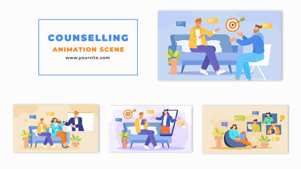 Vibrant Counselor Assisting - VideoHive 48568976