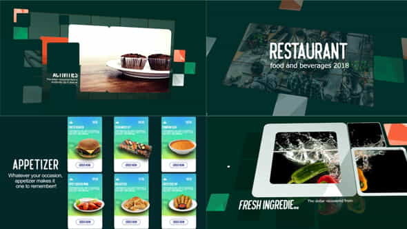 Restaurant FoodBeverages Menu - VideoHive 21465711