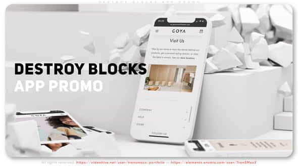 Destroy Blocks App - VideoHive 39138362