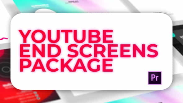 Youtube Endscreen Pack - VideoHive 24604629