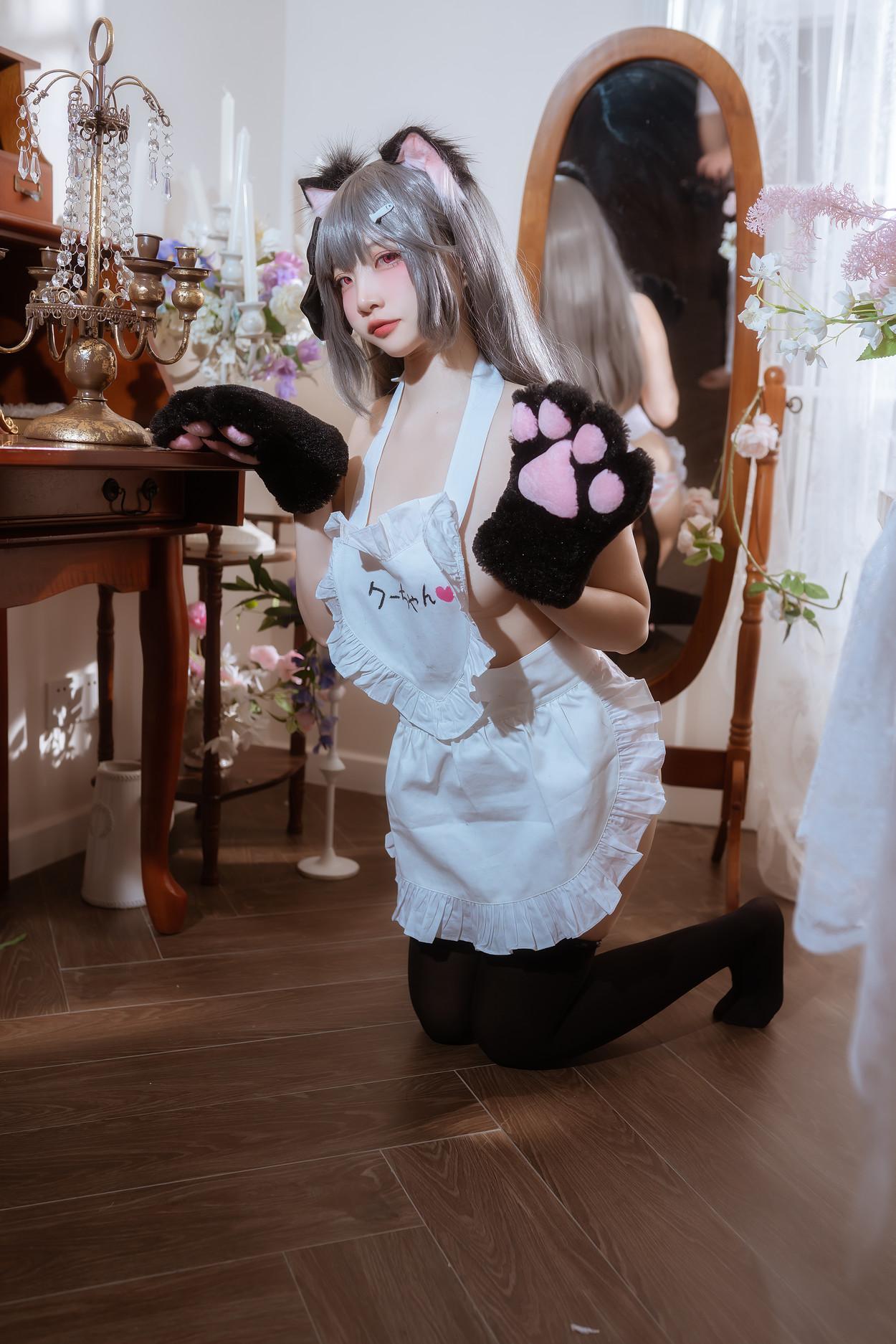 Cosplay 二佐Nisa 碧蓝水星纪念围裙(19)