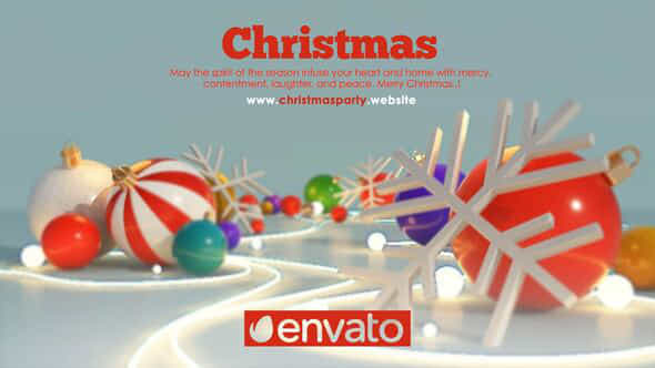 Christmas Invitation Card - VideoHive 49498839