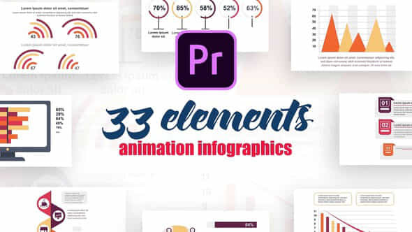 Infographics 11 - VideoHive 25996823