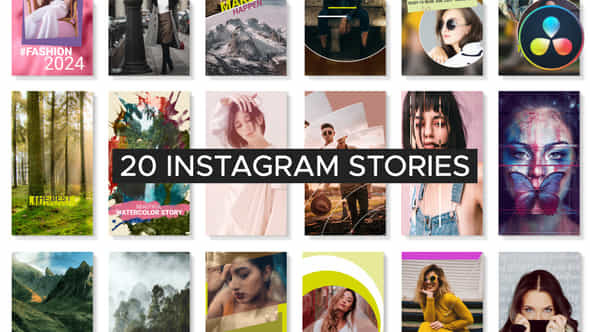 Fresh Instagram Stories - VideoHive 48194973