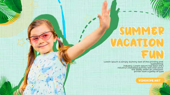 Summer vacation Childrens - VideoHive 44760803