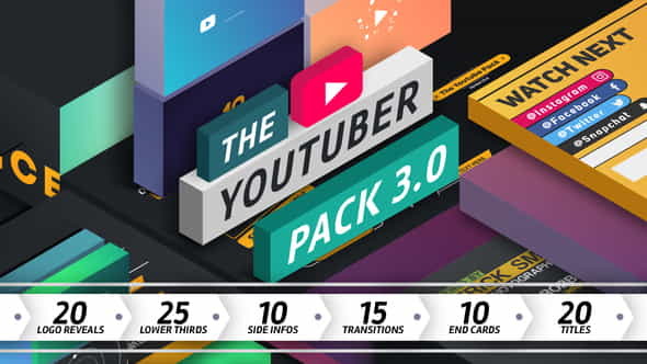The YouTuber Pack 3.0 - VideoHive 14665678