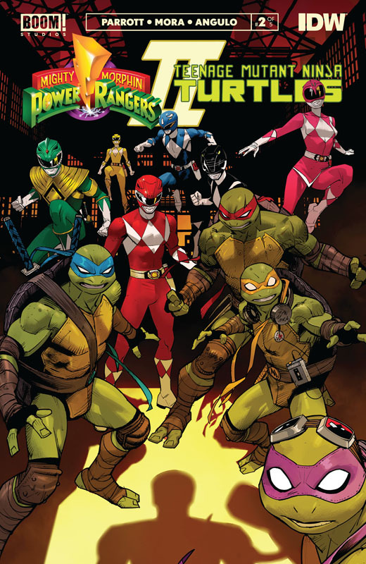 Mighty Morphin Power Rangers - Teenage Mutant Ninja Turtles II #1-5 (2022-2023) Complete